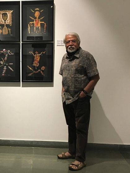 Wishing a happy birthday to the veteran artist S. G. Vasudev, a stalwart of the South Indian art scene.