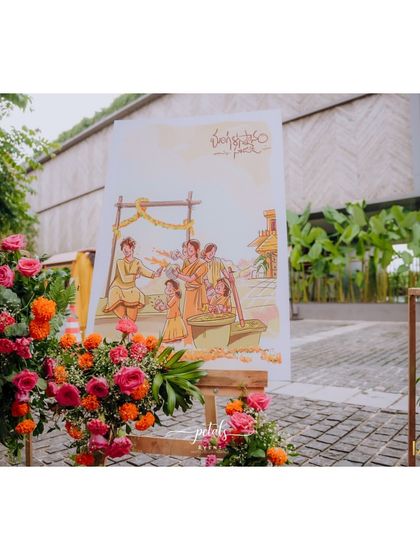 Petals - Wedding Decoration & Styling Vibrant Haldi & Pre-Wedding Events photo 53