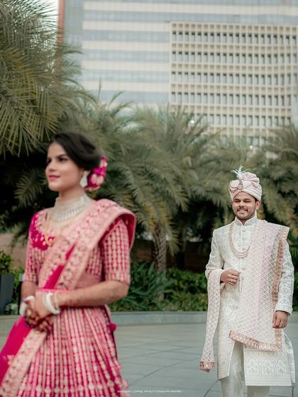 Bangalore Photographers - Pre-Wedding & Couple Photoshoots Grand Celebrations: Elegant Couple Portraits photo 42