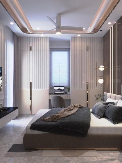 Latest Interiors by Shivam Manchanda - Turnkey Luxury Residential Interiors Luxurious Bedroom Sanctuaries photo 88