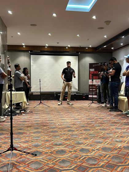 Leading a discussion with a group of coaches. My workshops are not just lectures. They are interactive sessions designed to tackle the hard questions about applying sports science in a team environment.