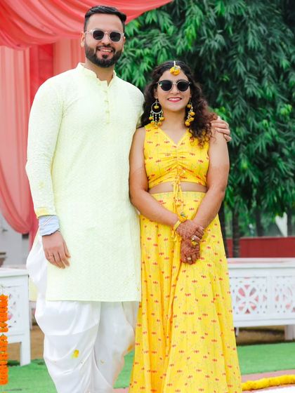 Vibrant Rituals: Haldi & Mehndi photo 21