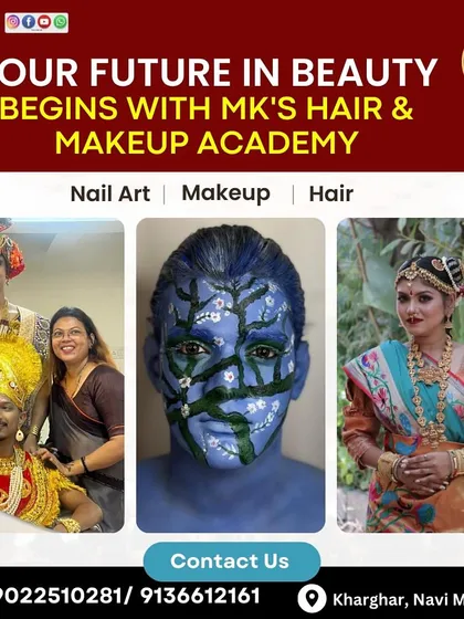 Your future in beauty begins here. Explore our courses in nail art, makeup, and hair to start your professional journey.