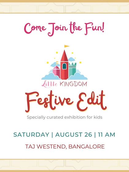 An invitation to "Come Join the Fun!" at the Festive Edit, with all the key event details.