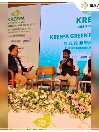 A heartfelt thank you to everyone who made the KREEPA Kerala Green Power Expo 2024 a success. We are excited about the future of green power in the region.