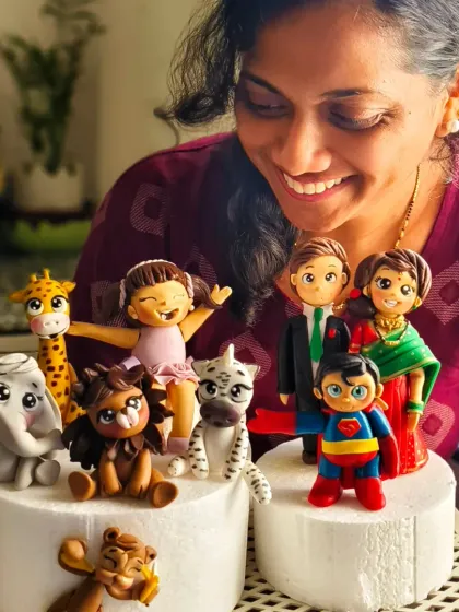 It’s so rewarding to see my students look at their creations with such pride. This is why I love teaching.