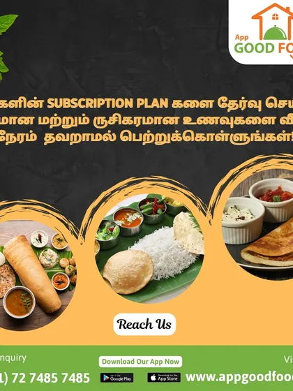 Choose from our subscription plans for clean and tasty food delivered to your home without fail. This video highlights the variety available for daily meals.