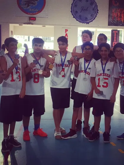 Our youth team proudly displays their medals after securing the second position in the ISACI Basketball tournament. We believe in nurturing young talent and providing them with a platform to compete and succeed from an early age.