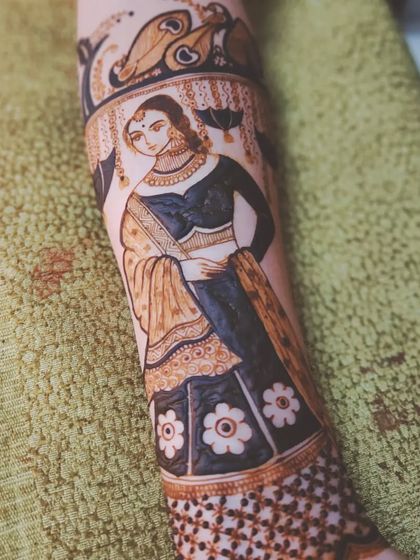 Your Story in Henna: Custom Portraits & Figures photo 31