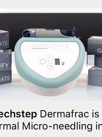 The Dermafrac system is a new-age medicated facial available at my clinic. It combines micro-needling with serum infusion to target your specific concerns, whether it's hydration, clarification, or rejuvenation.