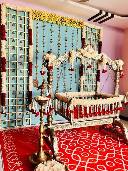 Dream Decor - Traditional & Ceremonial Decor Baby Blessings: Seemantha & Naming Ceremonies photo 40