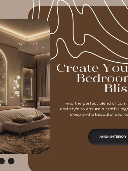 Create your bedroom bliss. This luxurious bedroom features intricate wall molding, a beautiful carpet, and elegant furniture, all in a soothing neutral palette. It's a perfect blend of comfort and high-end style.