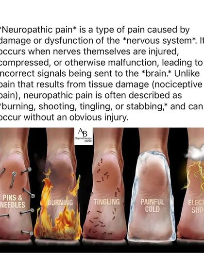 Neuropathic pain feels different, often described as burning, tingling, or shooting. We use specific techniques to help manage nerve-related pain and improve function.