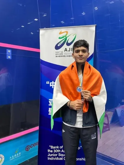Our student Shaurya Bawa won a Bronze Medal at the Asian Juniors 2023. A massive achievement, especially in his down year for the category.