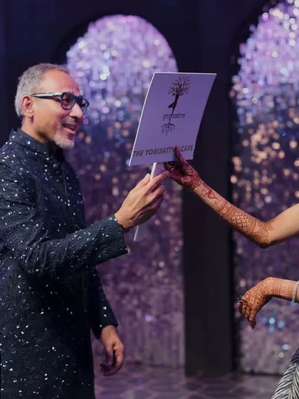 A father-daughter moment that is both creative and heartfelt. Using a custom prop, this dance was a unique way for the bride to share a special moment with her dad.