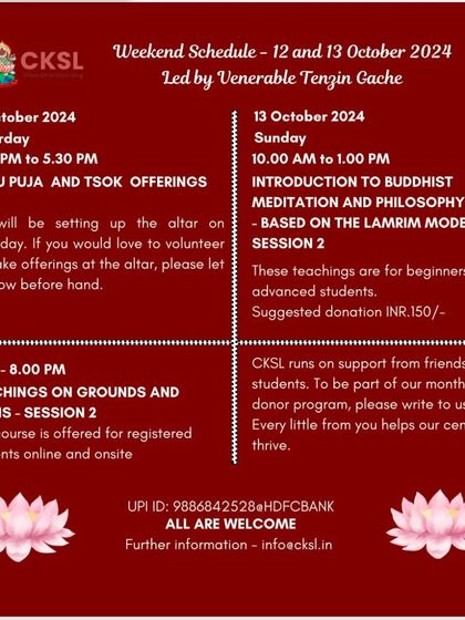 Choe Khor Sum Ling - Buddhist Pujas & Ceremonies Deity & Guru Pujas photo 9