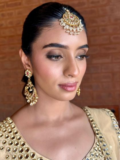 A final look at the eye makeup, showcasing the seamless blending and soft definition that is a hallmark of my style.