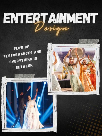 A great show flows seamlessly from one moment to the next. Our entertainment design service maps out the entire flow of performances, ensuring everything from grand entries to family dances is perfectly timed and woven into a cohesive, engaging narrative.