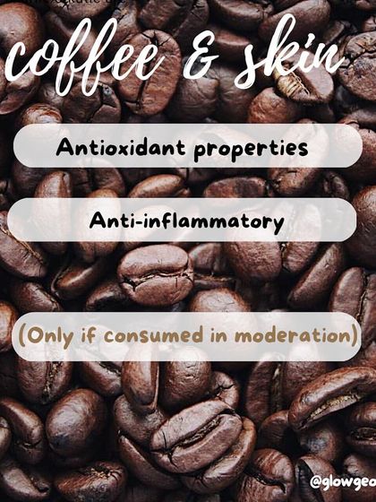 Is coffee good or bad for your skin? In moderation, coffee has antioxidant and anti-inflammatory properties that can be beneficial. The key is to limit yourself to one or two cups a day and skip the sugar and dairy milk to avoid potential breakouts.