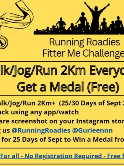 We love making fitness accessible to everyone, everywhere. This is one of our free virtual challenges, the Fitter Me Challenge. All you have to do is walk, jog, or run, track it, and you can even earn a medal. No registration, no fees, just pure motivation.