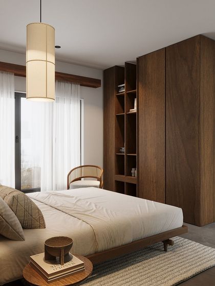 Akashraj V R - Residential Interior Design Serene Bedroom Retreats photo 6