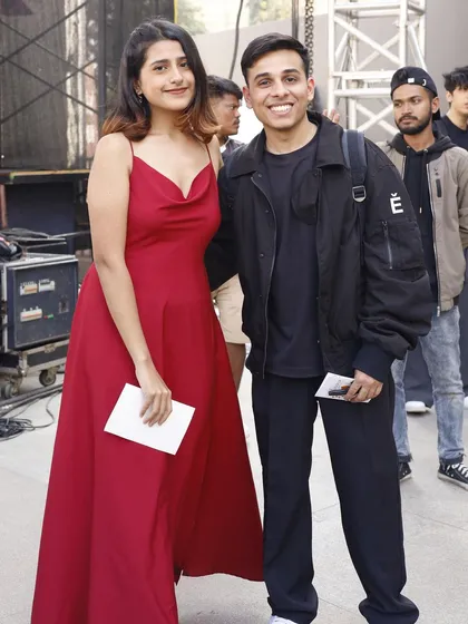 It was a dream come true to meet and open for Anuv Jain, an artist whose music has been my biggest inspiration. Moments like these are what this journey is all about.